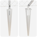 Fence Post Silver 10 x 1.4 m (60 x 60 mm mesh) Steel