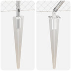 Fence Post Silver 25 x 0.6 m (40 x 40 mm mesh) Steel