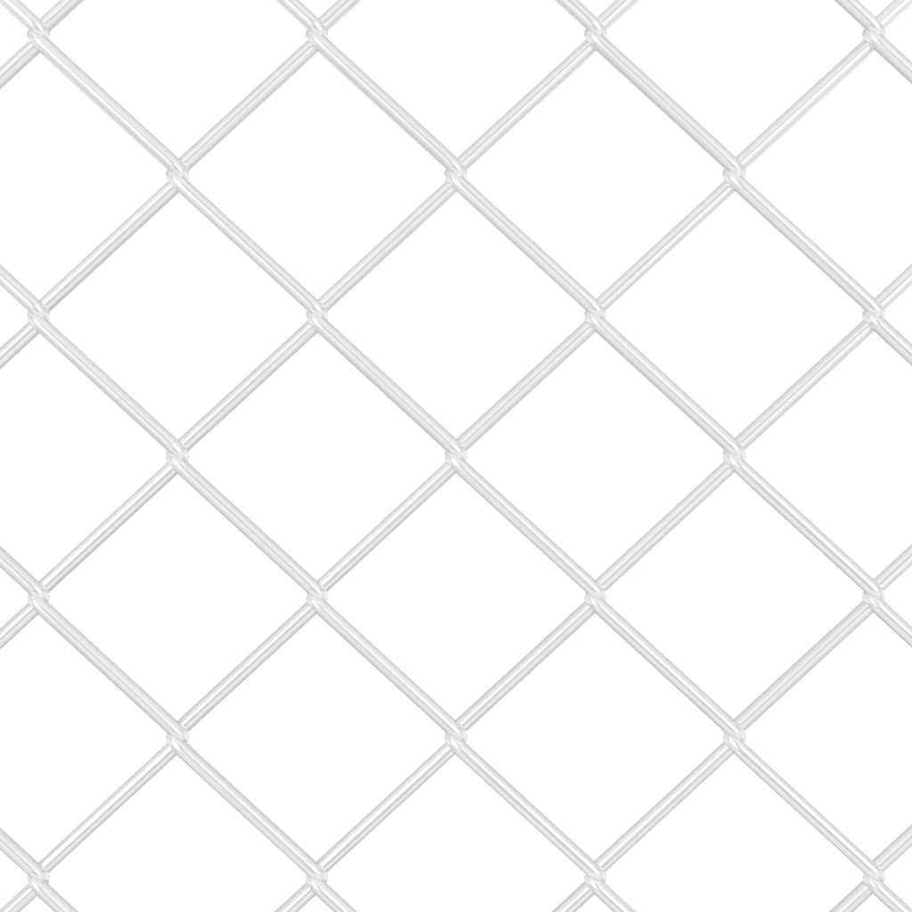 Fence Post Silver 25 x 0.6 m (60 x 60 mm mesh) Steel