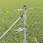 Fence Post Silver 25 x 1 m (60 x 60 mm mesh) Steel