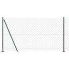 Fence Post Green 10 x 1.2 m (60 x 60 mm mesh) Steel and PVC