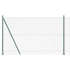Fence Post Green 10 x 1.6 m (60 x 60 mm mesh) Steel and PVC