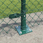 Fence Post Green 25 x 0.4 m (40 x 40 mm mesh) Steel and PVC