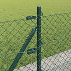 Fence Post Green 25 x 0.4 m (40 x 40 mm mesh) Steel and PVC