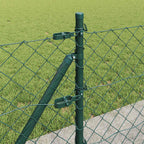 Fence Post Green 25 x 0.4 m (60 x 60 mm mesh) Steel and PVC