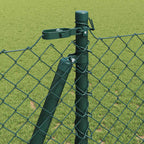 Fence Post Green 25 x 1.2 m (60 x 60 mm mesh) Steel and PVC