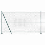 Fence Post Green 25 x 1.2 m (60 x 60 mm mesh) Steel and PVC