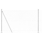 Fence Post Silver 10 x 1.5 m (60 x 60 mm mesh) Steel