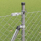 Fence Post Silver 25 x 0.8 m (40 x 40 mm mesh) Steel