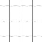 Fence with Post Grey 0.4 x 10 m Steel and PVC