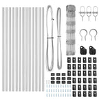 Fence Post Galvanized 25 x 0.8 m Steel