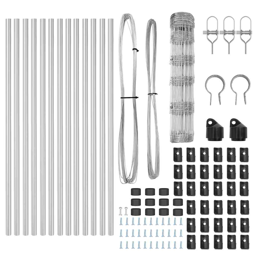 Fence Post Galvanized 25 x 0.8 m Steel