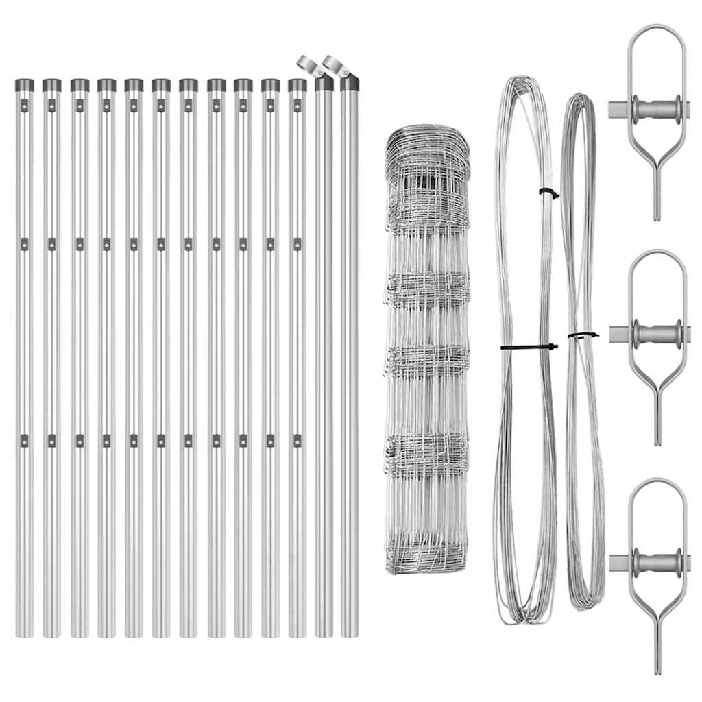 Fence Post Galvanized 25 x 0.8 m Steel
