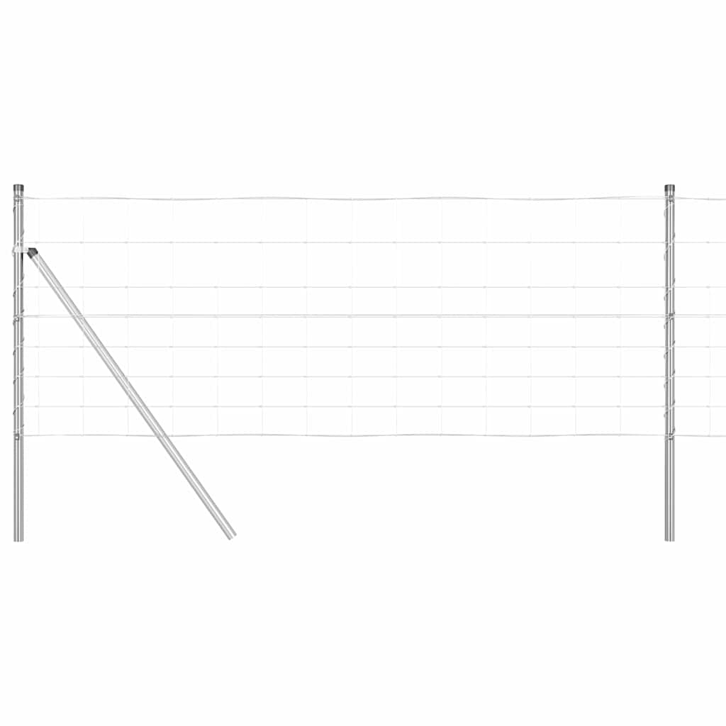 Fence Post Galvanized 25 x 0.8 m Steel