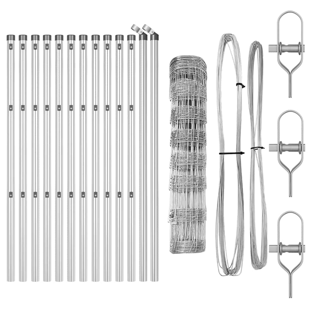 Fence Post Galvanized 25 x 0.8 m Steel