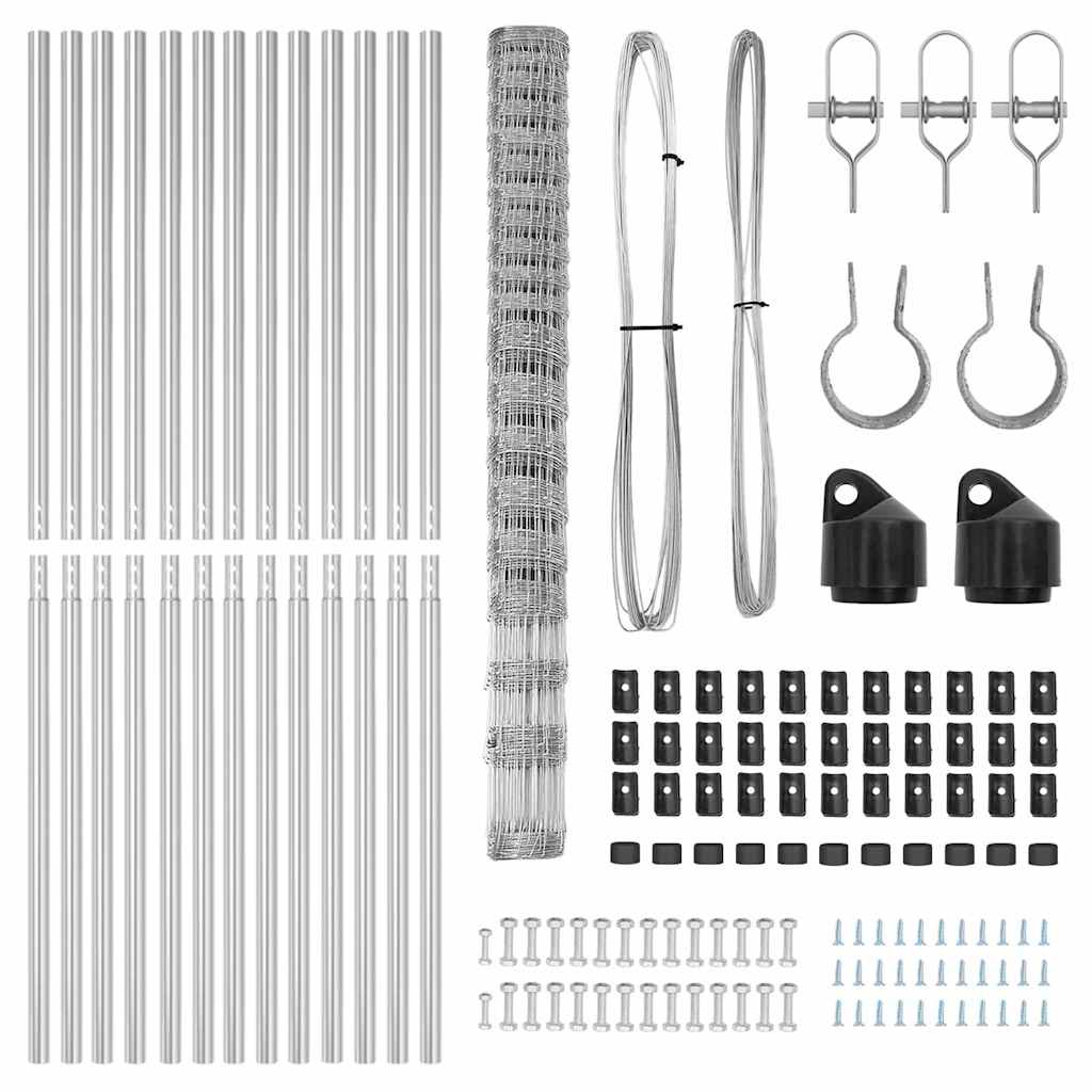 Fence Post Galvanized 25 x 1 m Steel