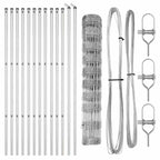 Fence Post Galvanized 25 x 1 m Steel