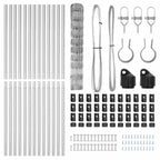 Fence Post Galvanized 25 x 1 m Steel