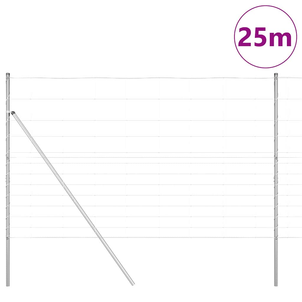 Fence Post Galvanized 25 x 1.5 m Steel