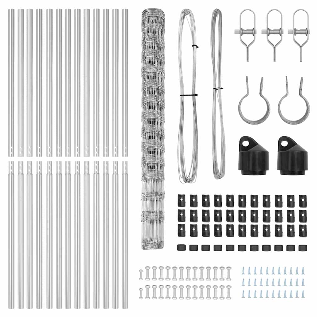 Fence Post Galvanized 25 x 1.6 m Steel