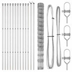 Fence Post Galvanized 25 x 1.6 m Steel