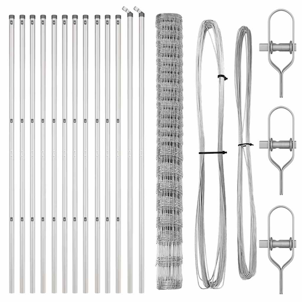 Fence Post Galvanized 25 x 1.6 m Steel