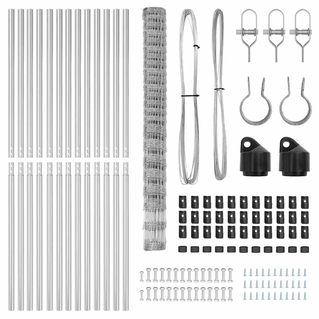 Fence Post Galvanized 25 x 1.6 m Steel