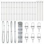 Fence Post Galvanized 50 x 0.8 m Steel