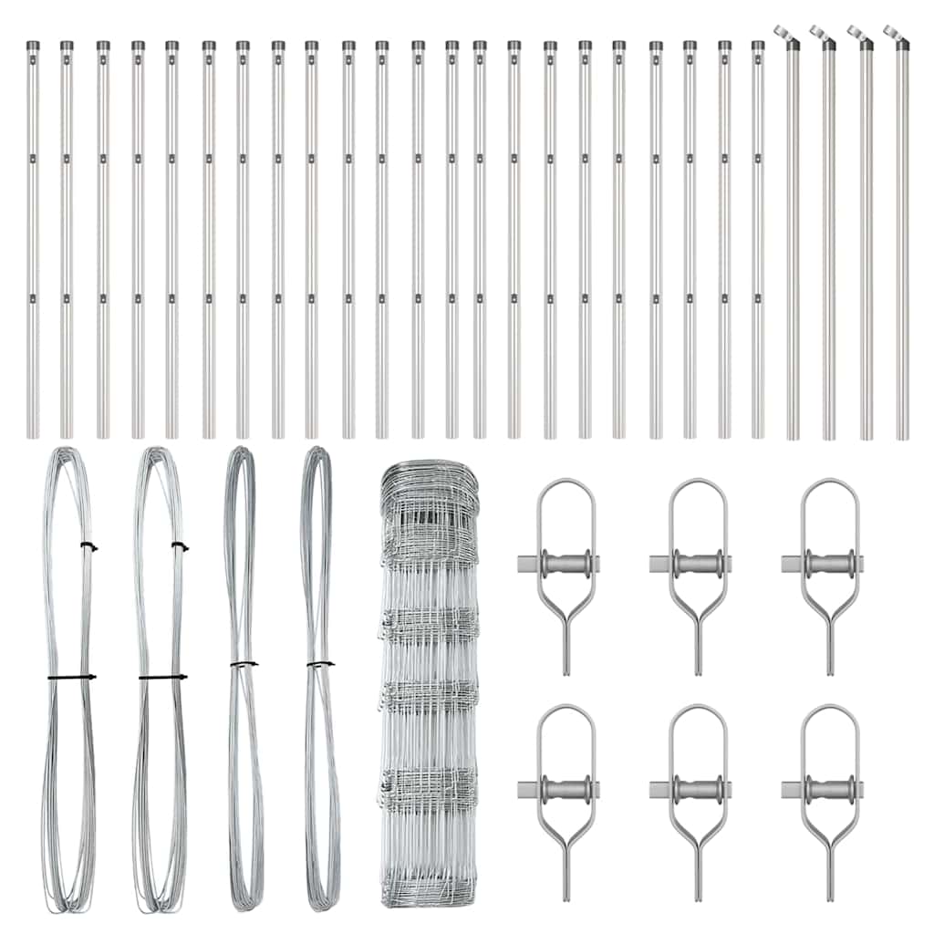 Fence Post Galvanized 50 x 0.8 m Steel