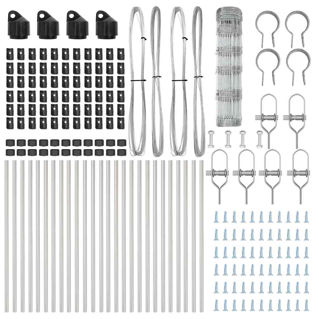 Fence Post Galvanized 50 x 0.8 m Steel