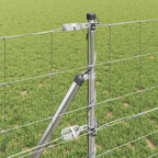 Fence Post Galvanized 50 x 0.8 m Steel