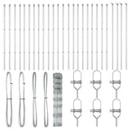 Fence Post Galvanized 50 x 1 m Steel