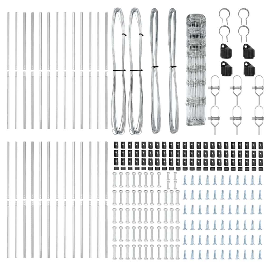 Fence Post Galvanized 50 x 1 m Steel