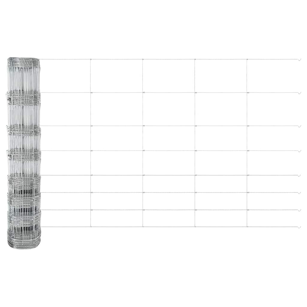 Fence Post Galvanized 50 x 1 m Steel