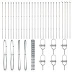 Fence Post Galvanized 50 x 1.5 m Steel