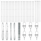 Fence Post Galvanized 50 x 1.5 m Steel