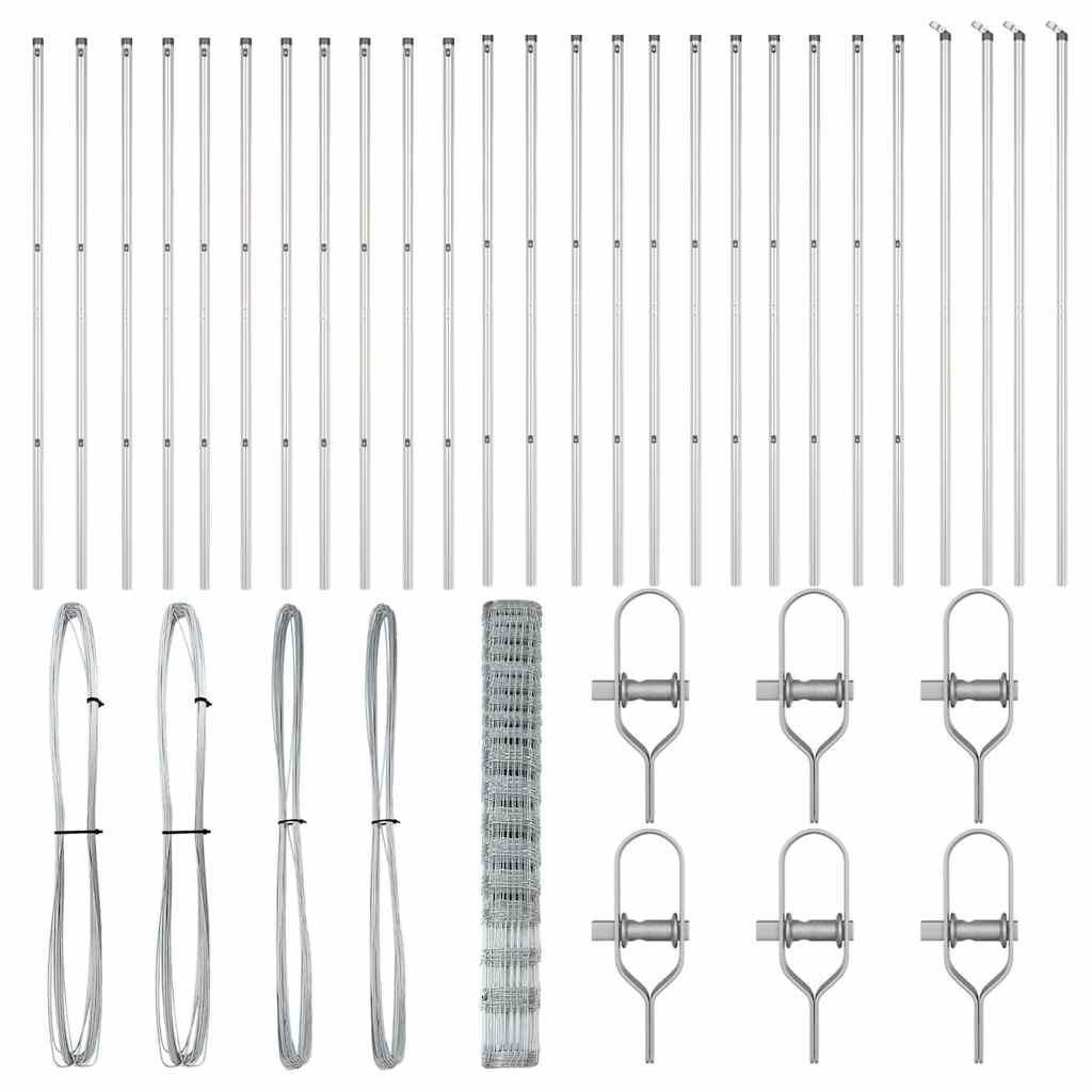 Fence Post Galvanized 50 x 1.5 m Steel