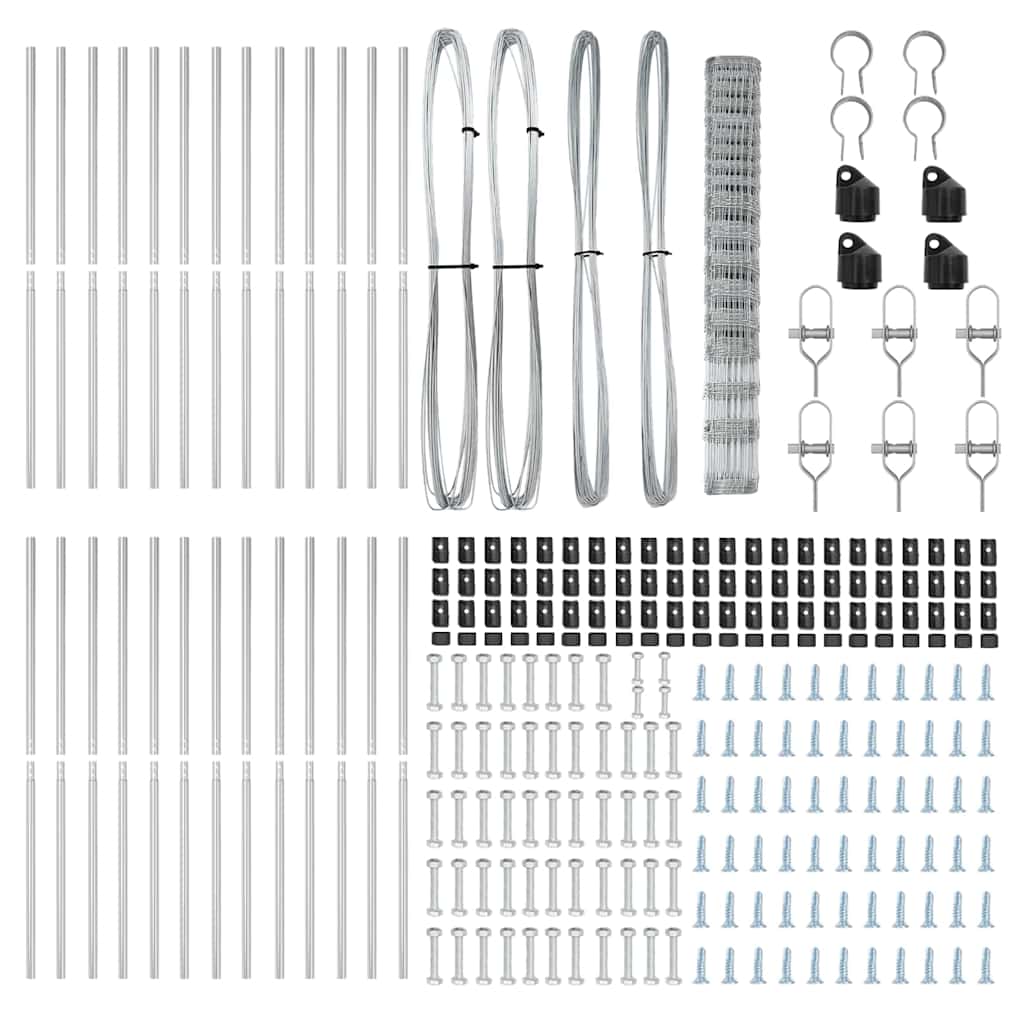 Fence Post Galvanized 50 x 1.5 m Steel