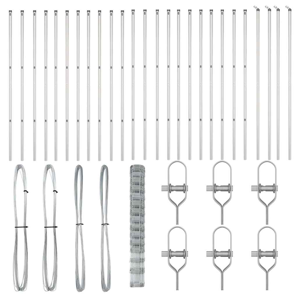 Fence Post Galvanized 50 x 1.6 m Steel