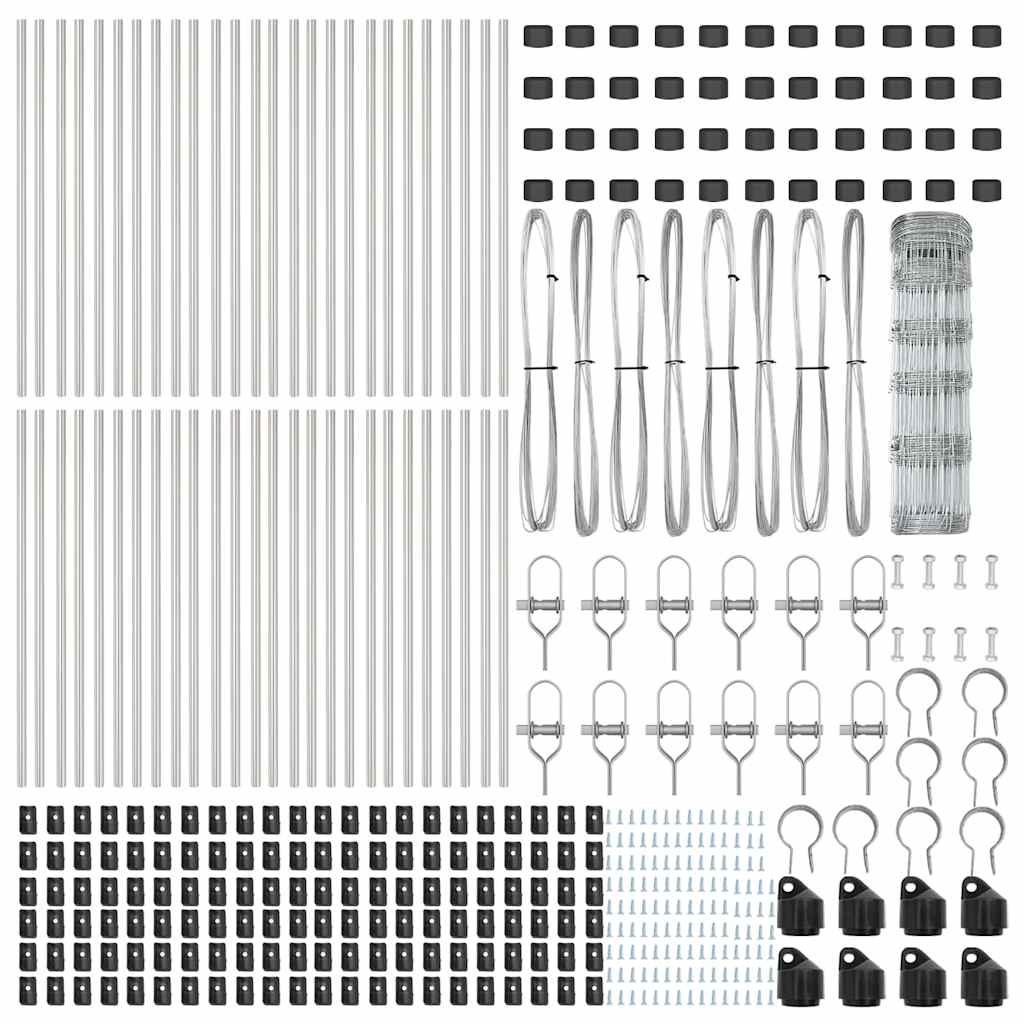 Fence Post Galvanized 100 x 0.8 m Steel