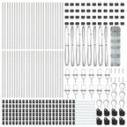 Fence Post Galvanized 100 x 0.8 m Steel