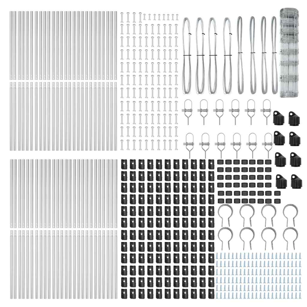 Fence Post Galvanized 100 x 1 m Steel