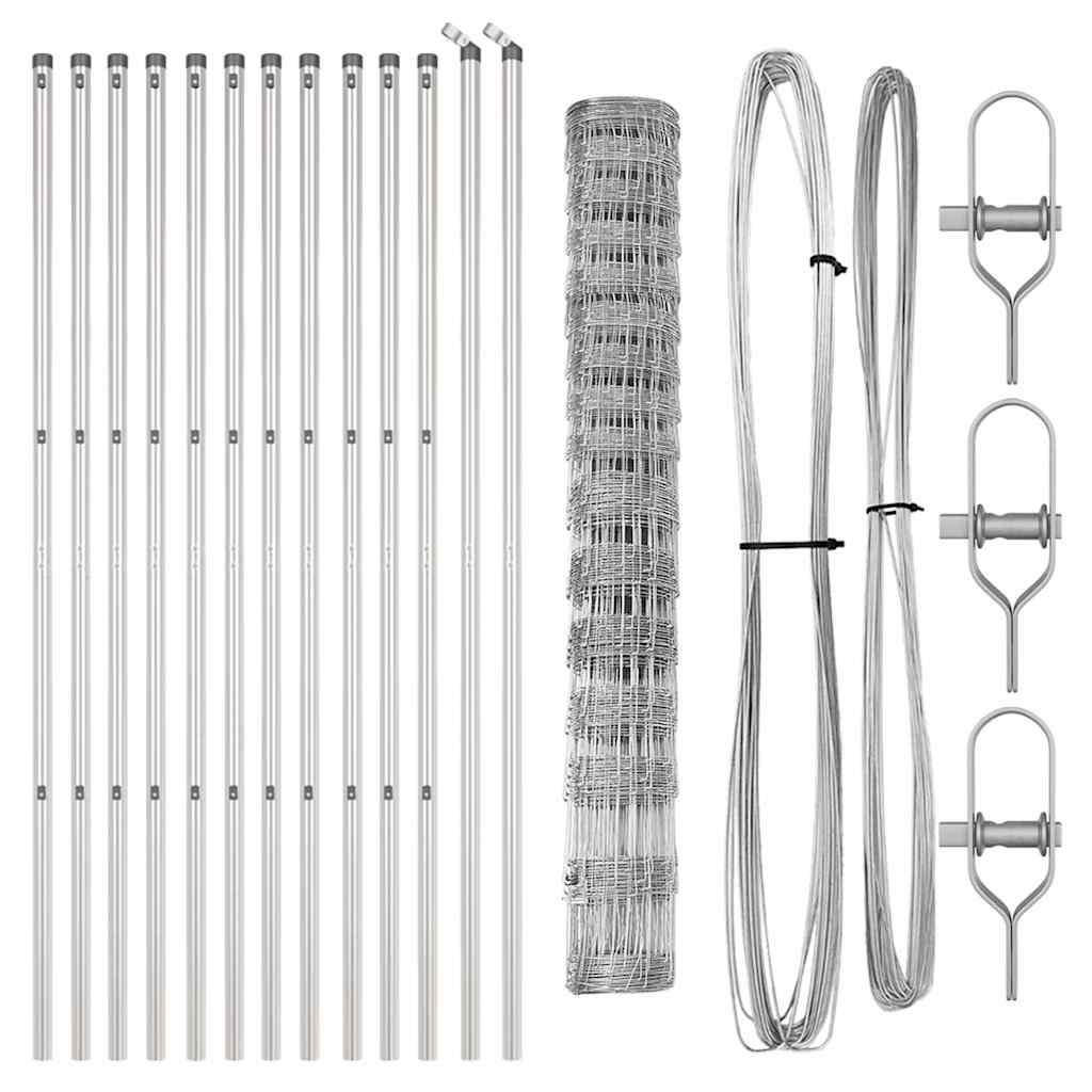 Fence Post Galvanized 25 x 0.8 m Steel