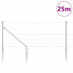 Fence Post Galvanized 25 x 0.8 m Steel