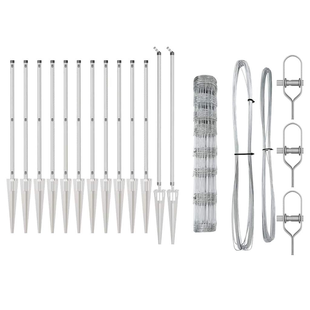 Fence Post Galvanized 25 x 1 m Steel