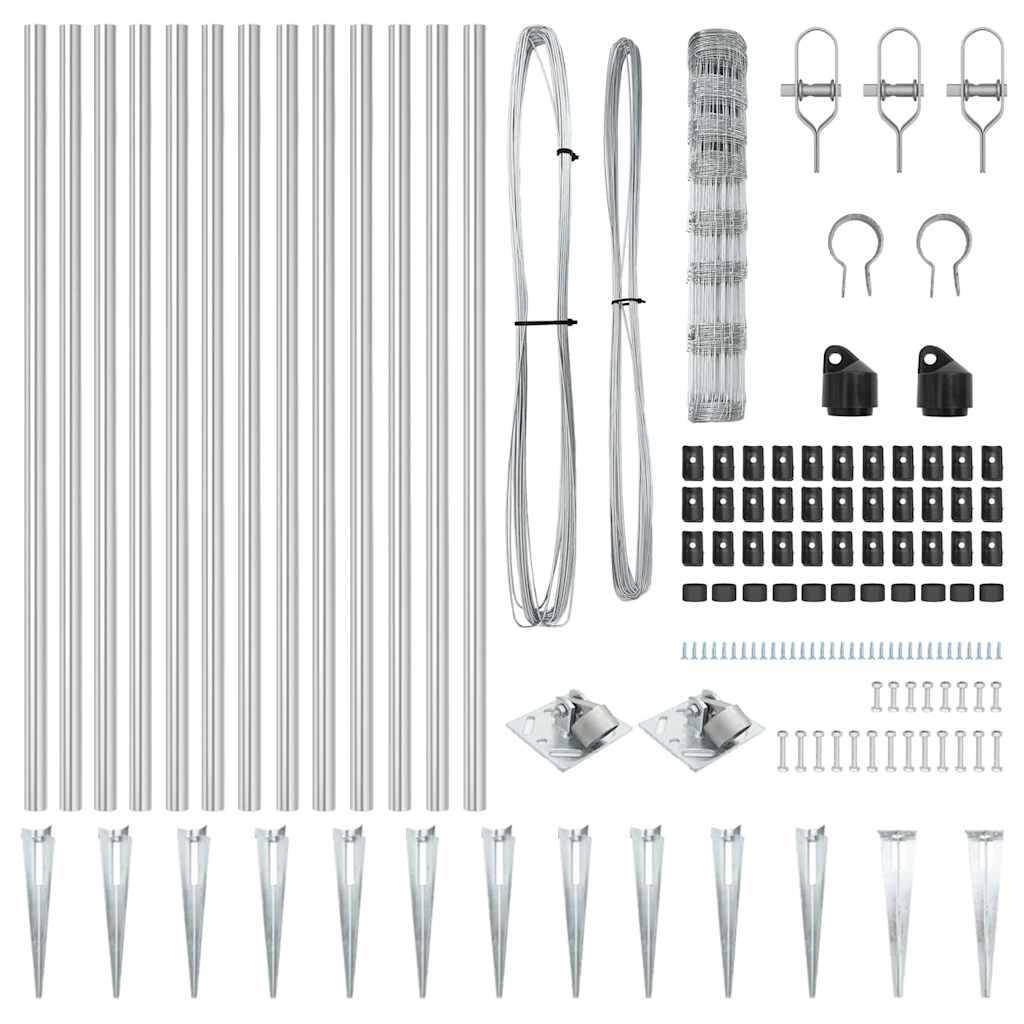 Fence Post Galvanized 25 x 1 m Steel