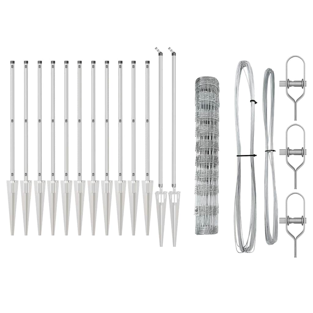 Fence Post Galvanized 25 x 1 m Steel