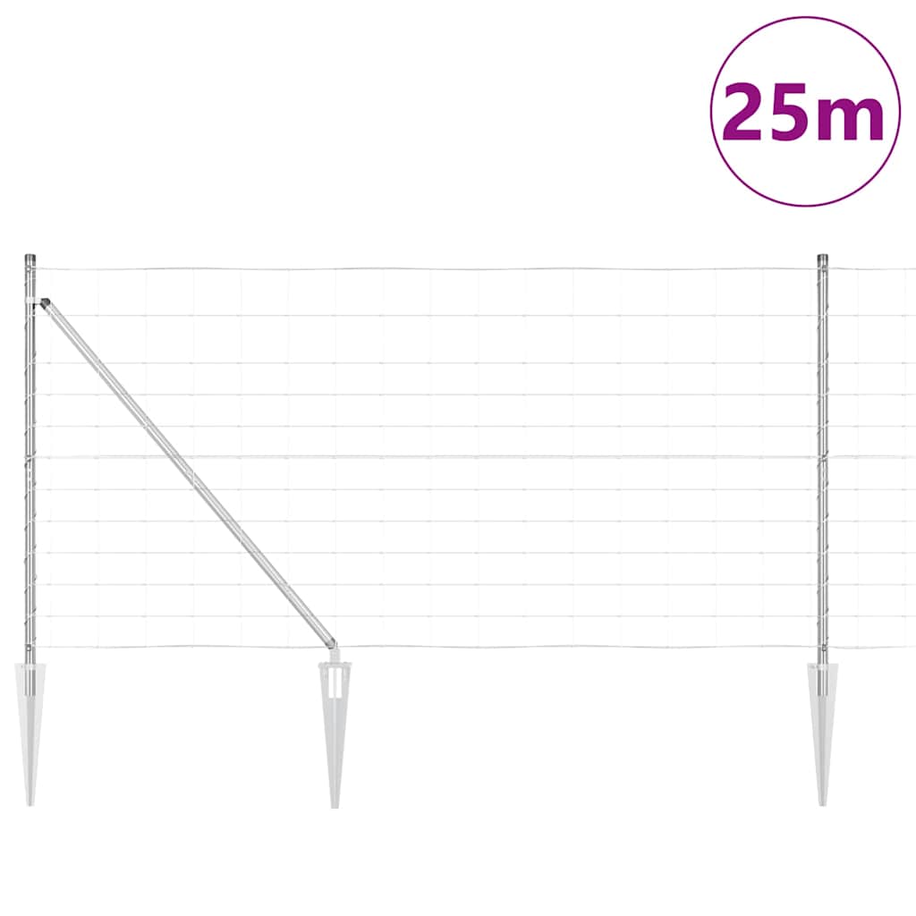 Fence Post Galvanized 25 x 1.2 m Steel