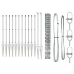 Fence Post Galvanized 25 x 1.2 m Steel