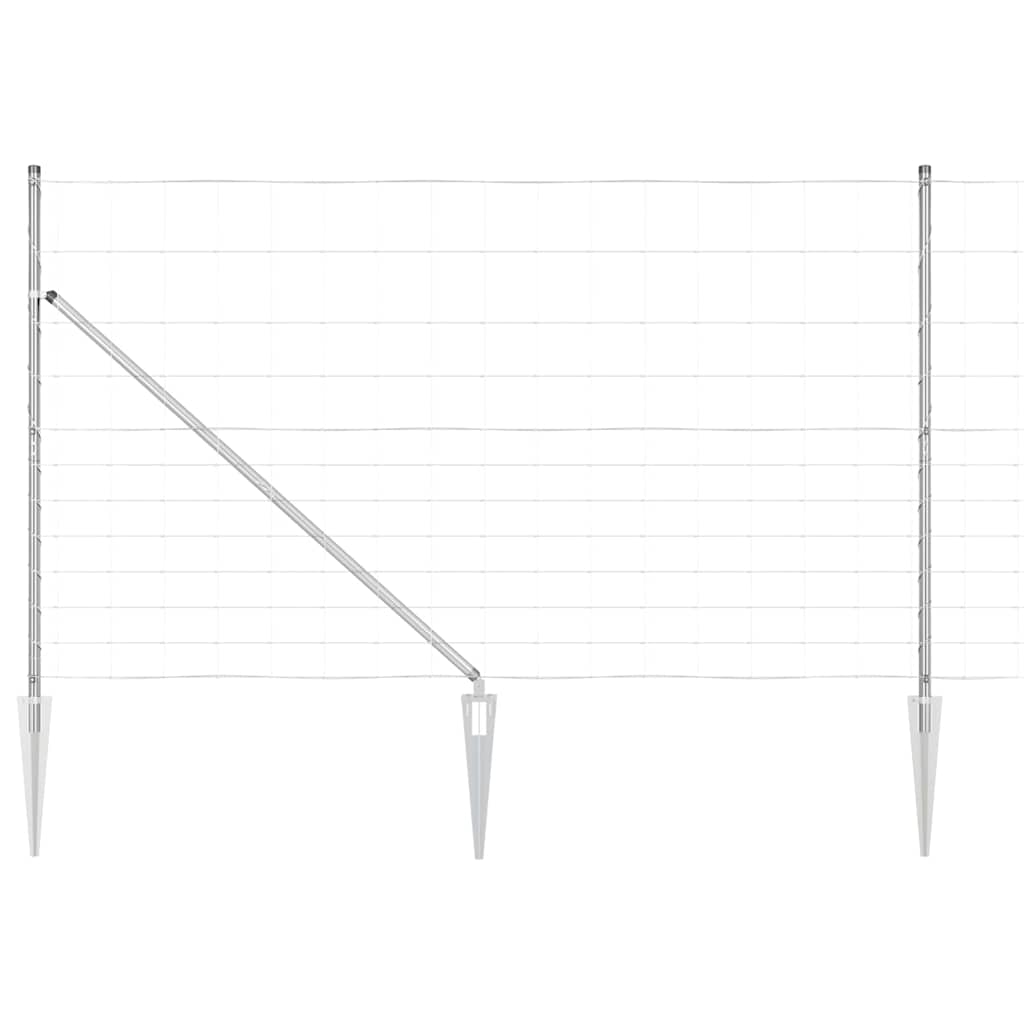 Fence Post Galvanized 25 x 1.4 m Steel